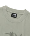 Nice Ghost Club 3 Stars Symbol Crop Slim Tee