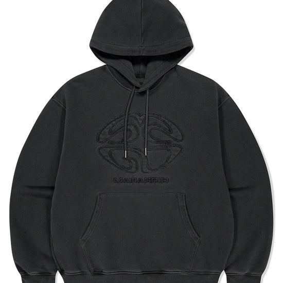 Mahagrid Pigment Eclipse Logo Hoodie