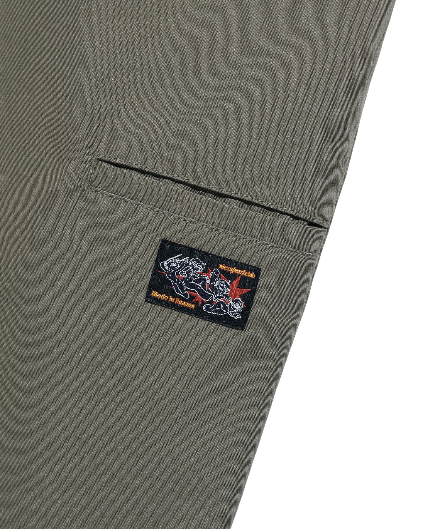 Nice Ghost Club Bermudas Two Tuck Work Shorts