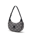 MLB Classic Monogram Vintage Denim Hobo Bag