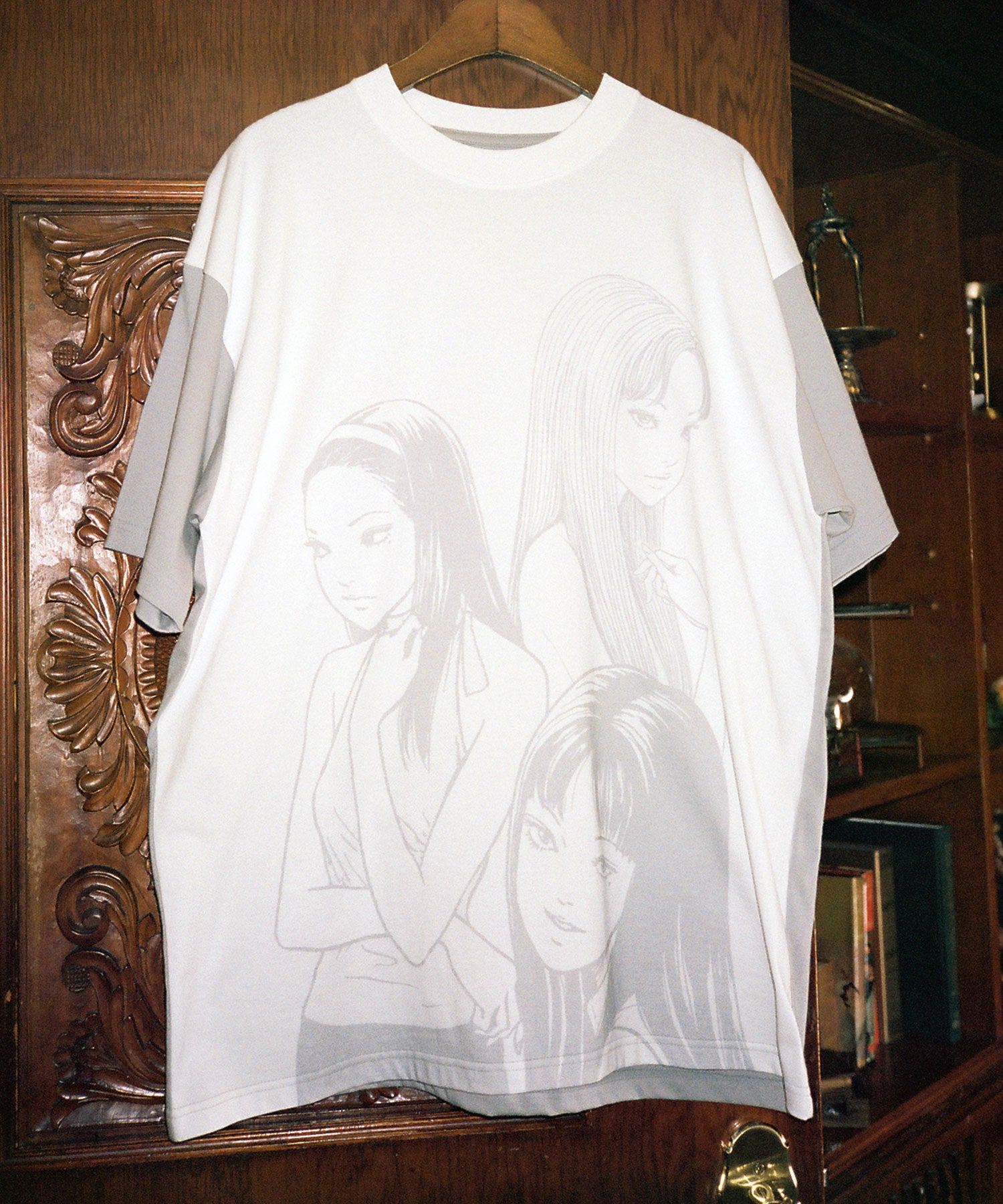 Nice Ghost Club Junji Ito Maniac 3 Tomie Big Big Tee [White]