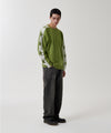 Mahagrid STAR CRASH KNIT CREWNECK