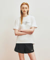 Marithé François Girbaud Marithé SPORT LETTERING LOGO TEE