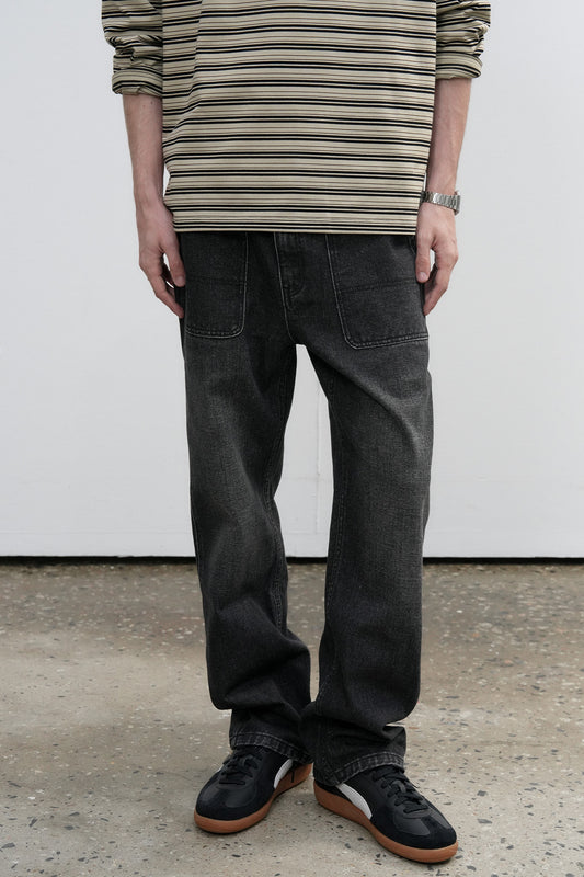 General Idea MAN Fatigue Denim Pants