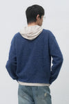 General Idea UNISEX Hairy Knit Pocket Cardigan