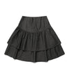 Nice Ghost Club Lowrise Shirring Denim Skirt