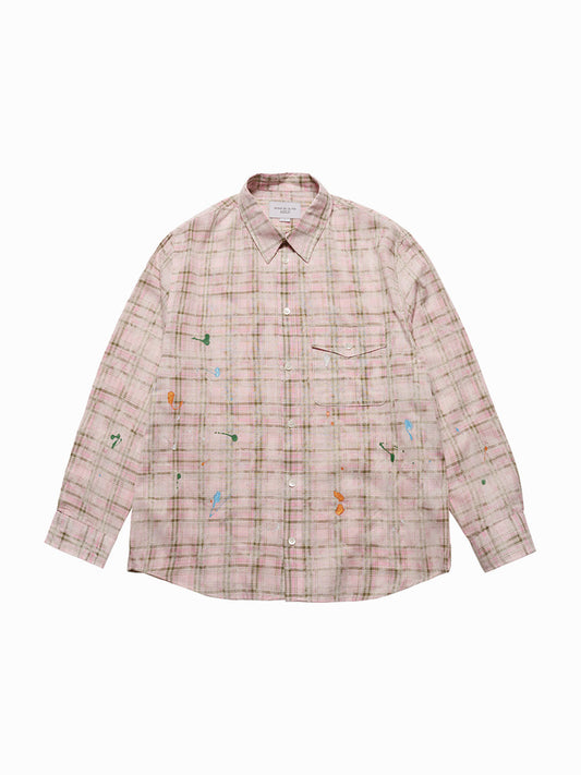 ADLV Check Paint Shirt