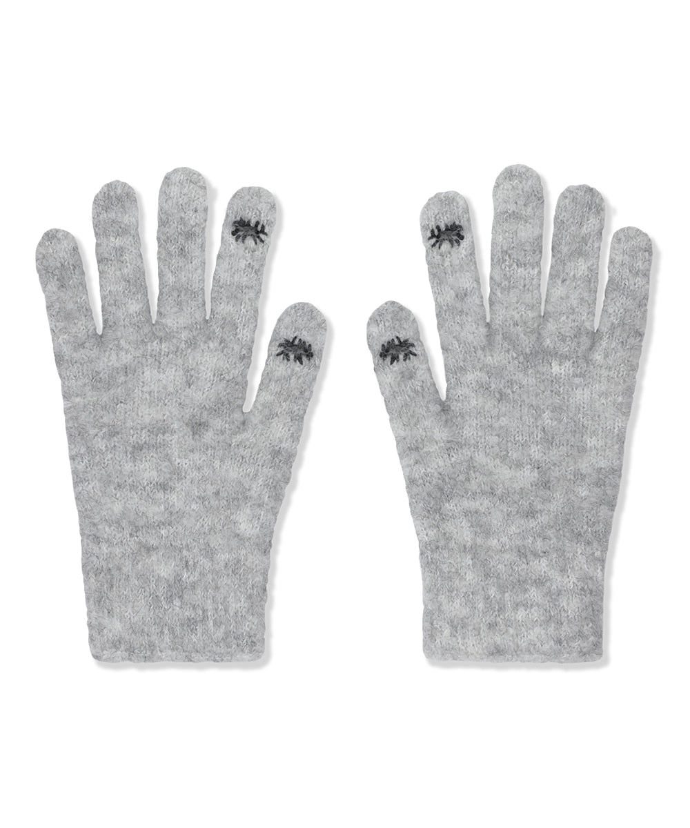 Mahagrid Boucle Stitch Glove