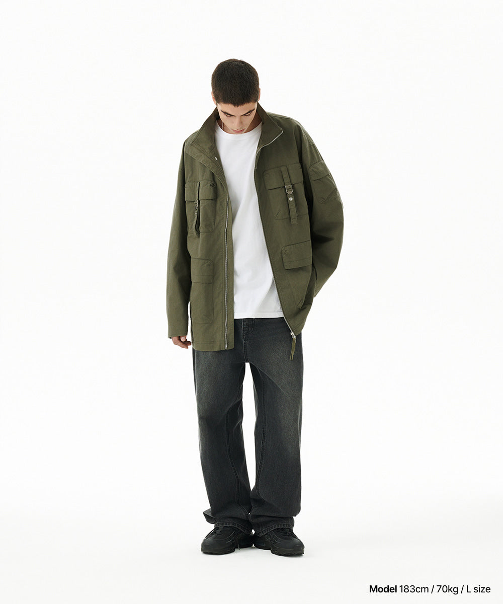 Mahagrid Washed Field Jacket