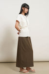 General Idea WOMAN Back Point Drape T-Shirt