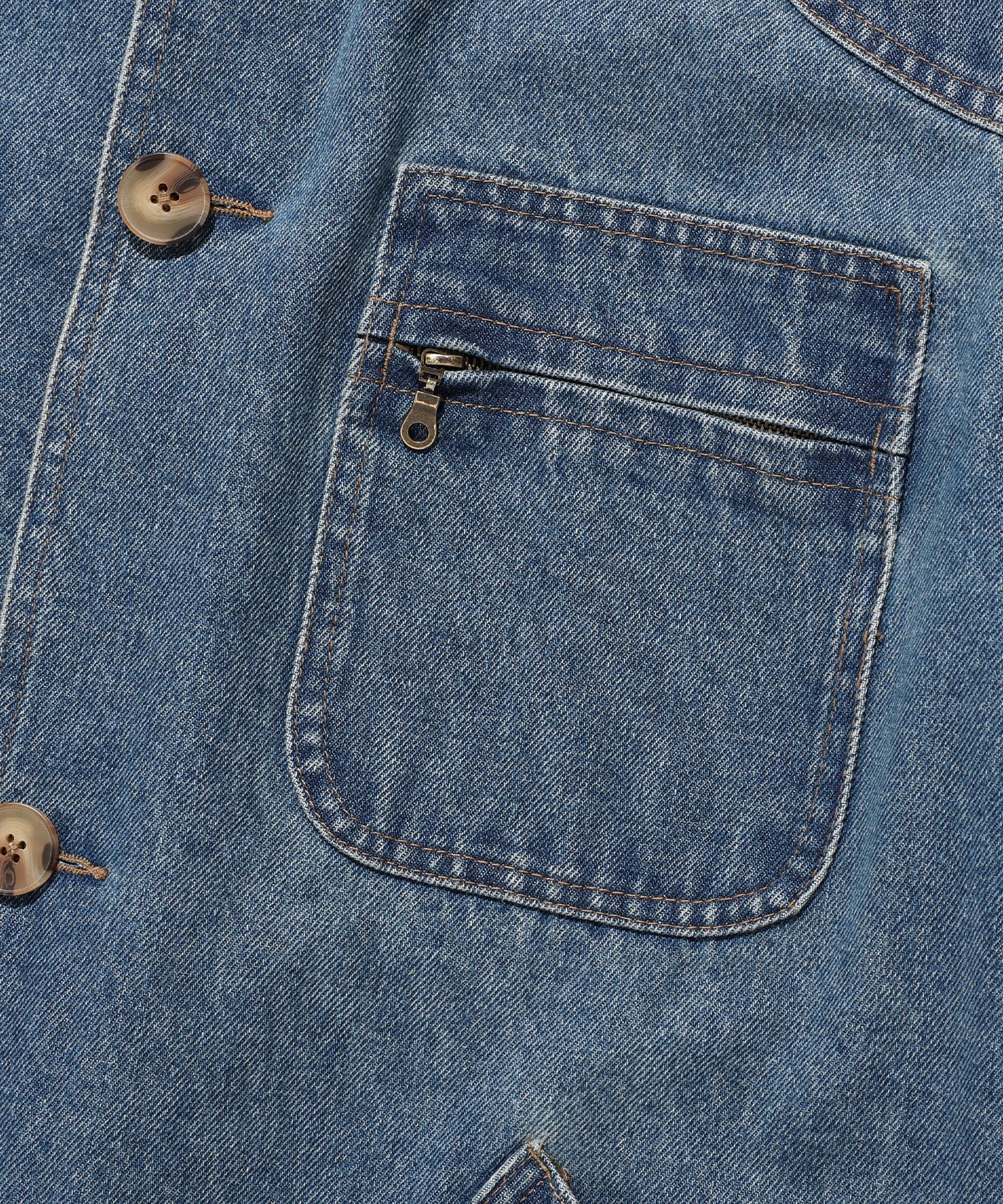 Nice Ghost Club Denim Work Car Coat