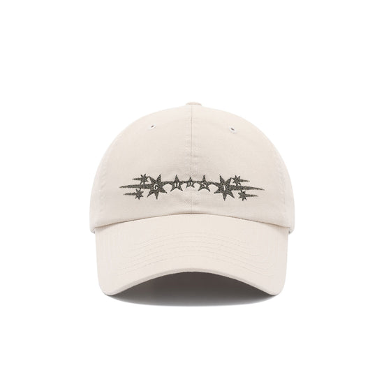 Nice Ghost Club 9 Stars Logo Cap [Beige]