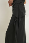 General Idea [Lupita Pick] WOMAN Easy Banding Maxi Skirt [BLACK]