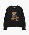 Marithé François Girbaud Doodle Bear Knit Pullover