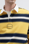 General Idea UNISEX Classic Bold Stripe Rugby T-Shirt