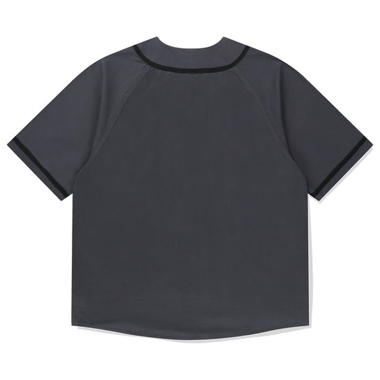 Mahagrid Serif Logo Baseball Shirt