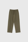 General Idea UNISEX Cotton Logo Wide Banding Pants
