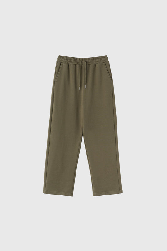 General Idea UNISEX Cotton Logo Wide Banding Pants
