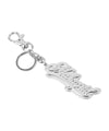 Mahagrid Script Logo Keyring [Silver]