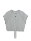 MLB Women's Varsity Lettering Half Sleeve Sweatshirt