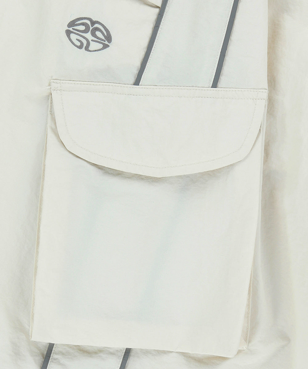 Mahagrid Nylon Cargo Parachute Pant