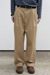 General Idea MAN Wide Double Pleat Chino Pants