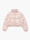 ADLV Woman Basic Logo Oversize Short Crop Duck Down Jacket
