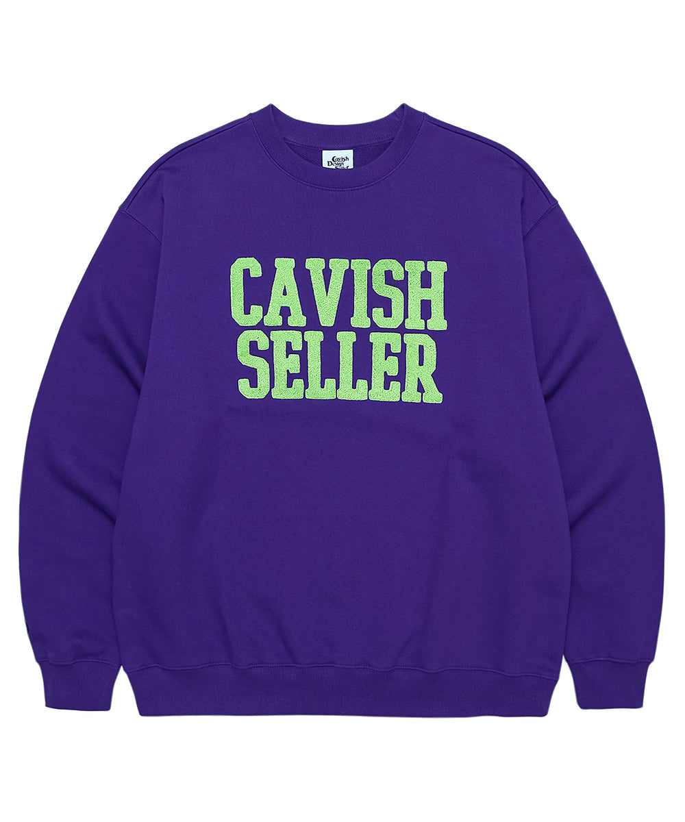 Cavish Boucle College Sweatshirt