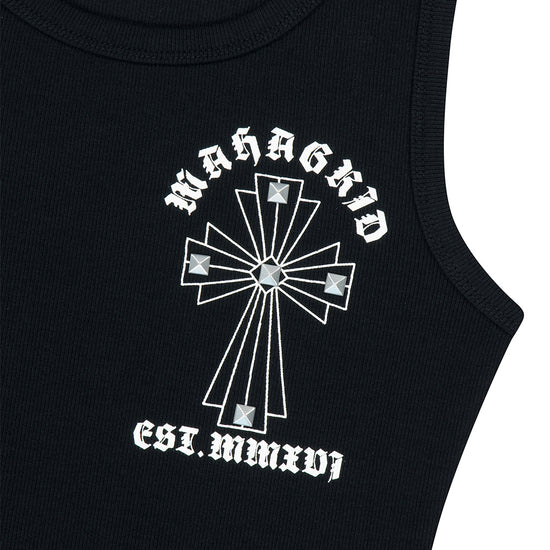 Mahagrid Cross Stud Tank Top