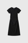 General Idea WOMAN Fitted Shirring Long Dress