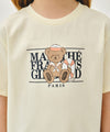 Marithé François Girbaud Kids Marine Bear Classic Logo Tee