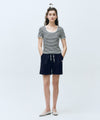 Marithé François Girbaud Women's Classic Logo Sweat Shorts
