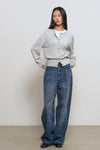 General Idea WOMAN Signature Crew Neck Cardigan