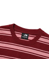 Nice Ghost Club Multi Stripe 3 Star Tee [Red]