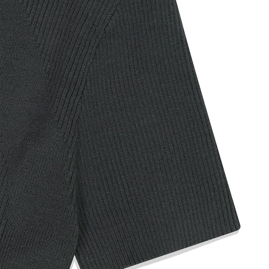 Mahagrid Button-Up Collar Knit