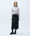 Marithé François Girbaud W Nylon Midi Skirt
