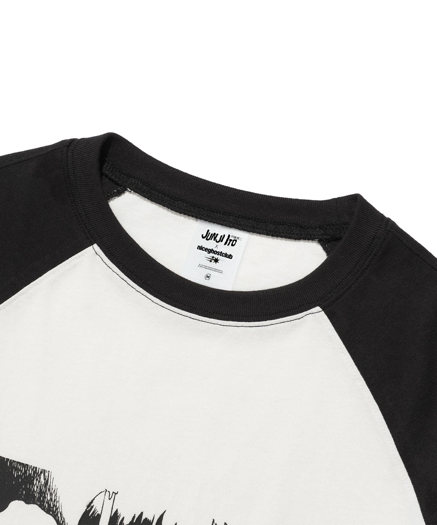 Nice Ghost Club Junji Ito Maniac Souichi Slim Long Sleeve Tee [White]
