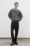 General Idea MAN Two-Pleat Suit Trousers [CHARCOAL STRIPE]