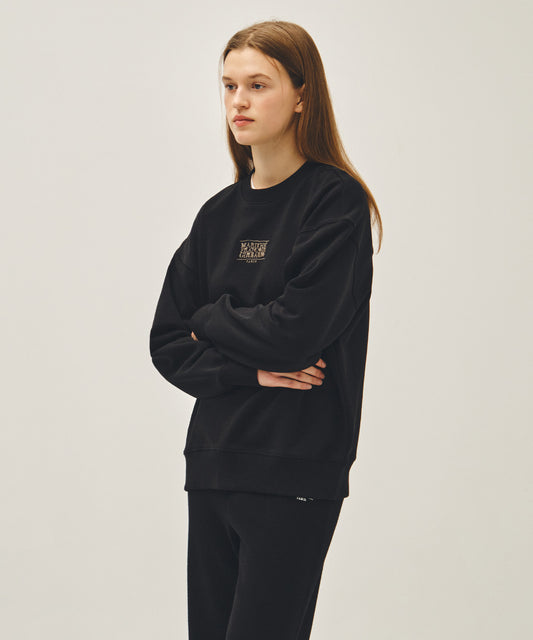 Marithé François Girbaud DRAWING CLASSIC LOGO SWEATSHIRT