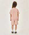 Marithé François Girbaud Kids Raglan Half Sweat Set-Up Indi Pink