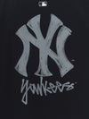 MLB M-Treet Mega Logo Woven Half Sleeve Sweatshirt