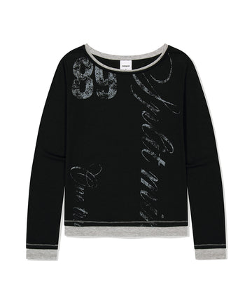 Mahagrid TRUTH LAYERED LONG SLEEVE TEE