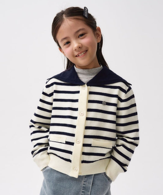 Marithé François Girbaud Kids W Sailor Cardigan