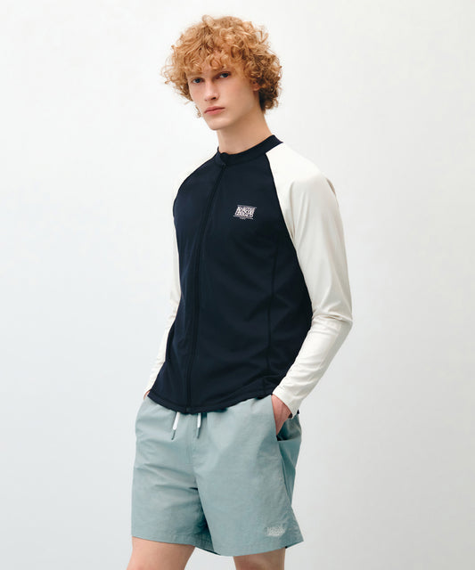 Marithé François Girbaud Marithé Sport M Zip-Up Rashguard Navy
