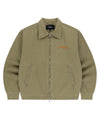 Mahagrid Washed Drizzler Blouson Jacket