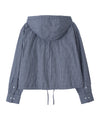 Bitter Cells Hoodie Crop Shirt Jacket