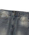 Nice Ghost Club Side Panel Bootscut Denim Pants [Blue]