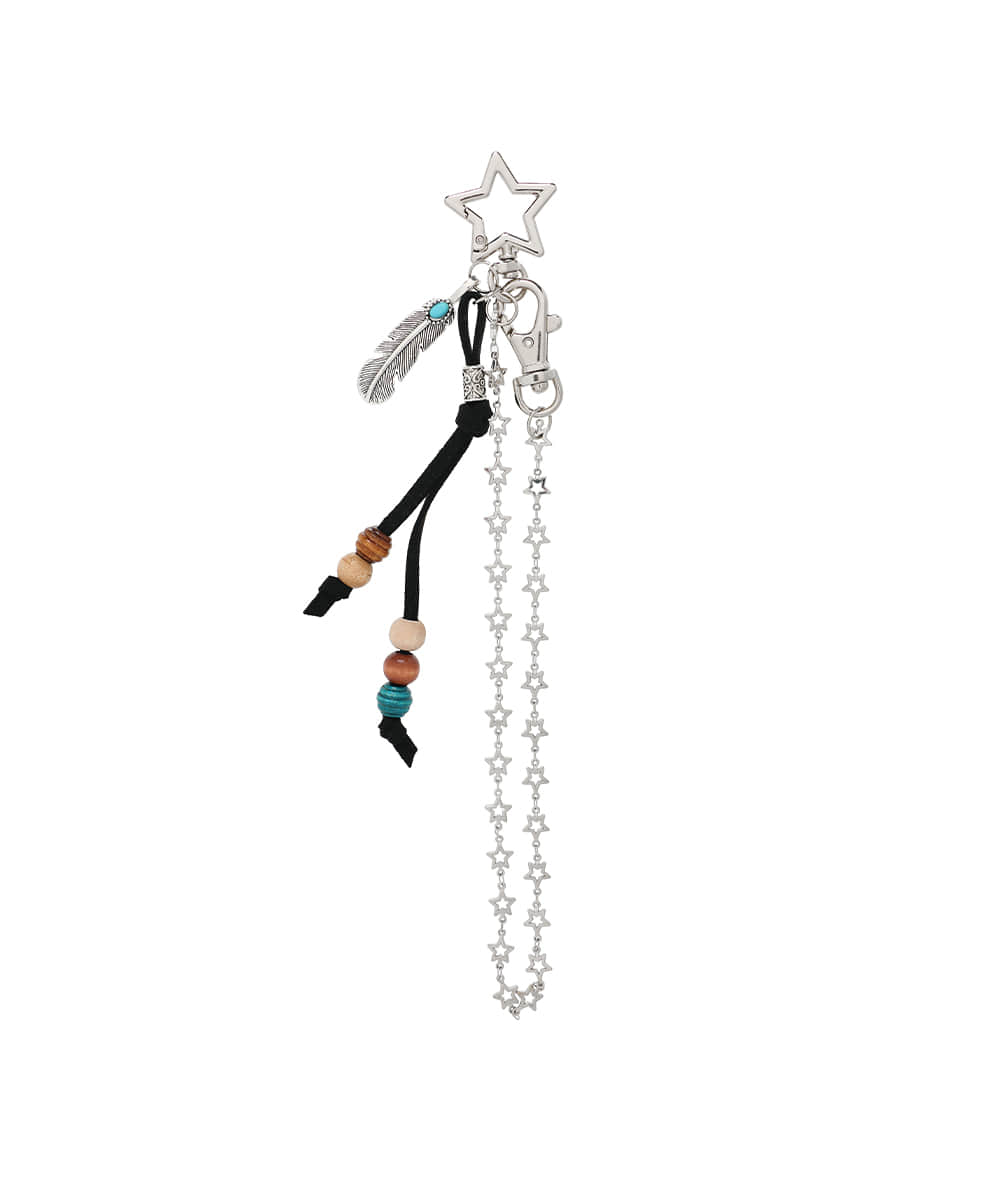 Cavish Western Star Keychain [Silver]