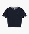 Marithé François Girbaud W CIRCLE LOGO HALF KNIT PULLOVER