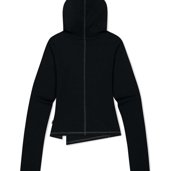Mahagrid Curved Slim Hoodie